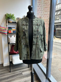 Camo Denim Jacket - Khaki