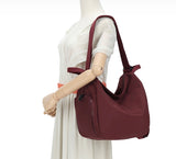 3 Way Canvas Bag/Backpack - Wine