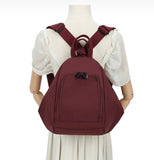 3 Way Canvas Bag/Backpack - Wine