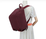 3 Way Canvas Bag/Backpack - Wine