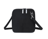 Faux Suede Crossbody Bag
