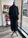 Needlecord Balloon Leg Trousers