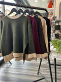 Heavy Sweatshirt Knit Jumper