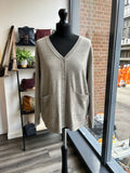 Soft Thin Knit Longline Cardigan