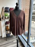 Soft Thin Knit Longline Cardigan