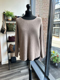 Basic Round Neck Thin Knit Jumper