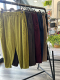 Tapered Needlecord Trousers