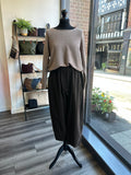 Tapered Needlecord Trousers