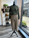 Tapered Needlecord Trousers