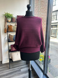 Frill Sleeve Batwing Jumper