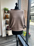 Frill Sleeve Batwing Jumper