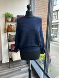 Frill Sleeve Batwing Jumper
