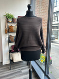 Frill Sleeve Batwing Jumper