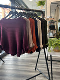 Frill Sleeve Batwing Jumper