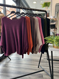 Oversize Boxy Thin Knit