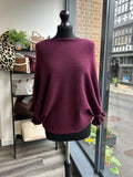 Batwing Frill Sleeve Jumpers