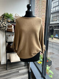 Batwing Frill Sleeve Jumpers