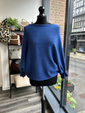 Batwing Frill Sleeve Jumpers