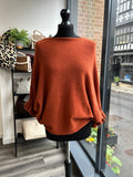 Batwing Frill Sleeve Jumpers