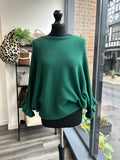 Batwing Frill Sleeve Jumpers