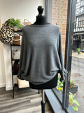 Batwing Frill Sleeve Jumpers
