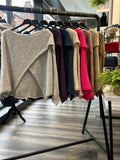Crossover Knit Jumper