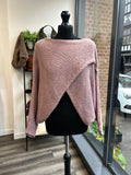 Crossover Knit Jumper