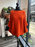 Batwing Ruched Balloon Sleeve