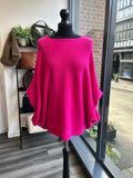 Batwing Ruched Balloon Sleeve