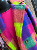 Checked Coat - Multi
