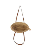 Straw Shopper - Stone