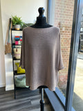 Raw Edge Fine Knit