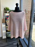 Raw Edge Fine Knit