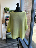 Raw Edge Fine Knit