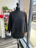Boxy Button Back Linen Top