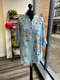 Cheesecloth Floral Top
