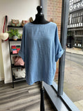 Boxy Cheesecloth Tops