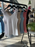 Ruffle Vest