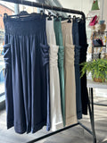 Pocket Wide Leg Trousers