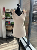 Ruffle Vest