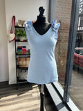 Ruffle Vest