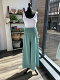 Pocket Wide Leg Trousers