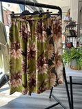 Cropped Floral Trousers