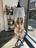 Cropped Floral Trousers