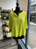 Sack Linen Button Down Top
